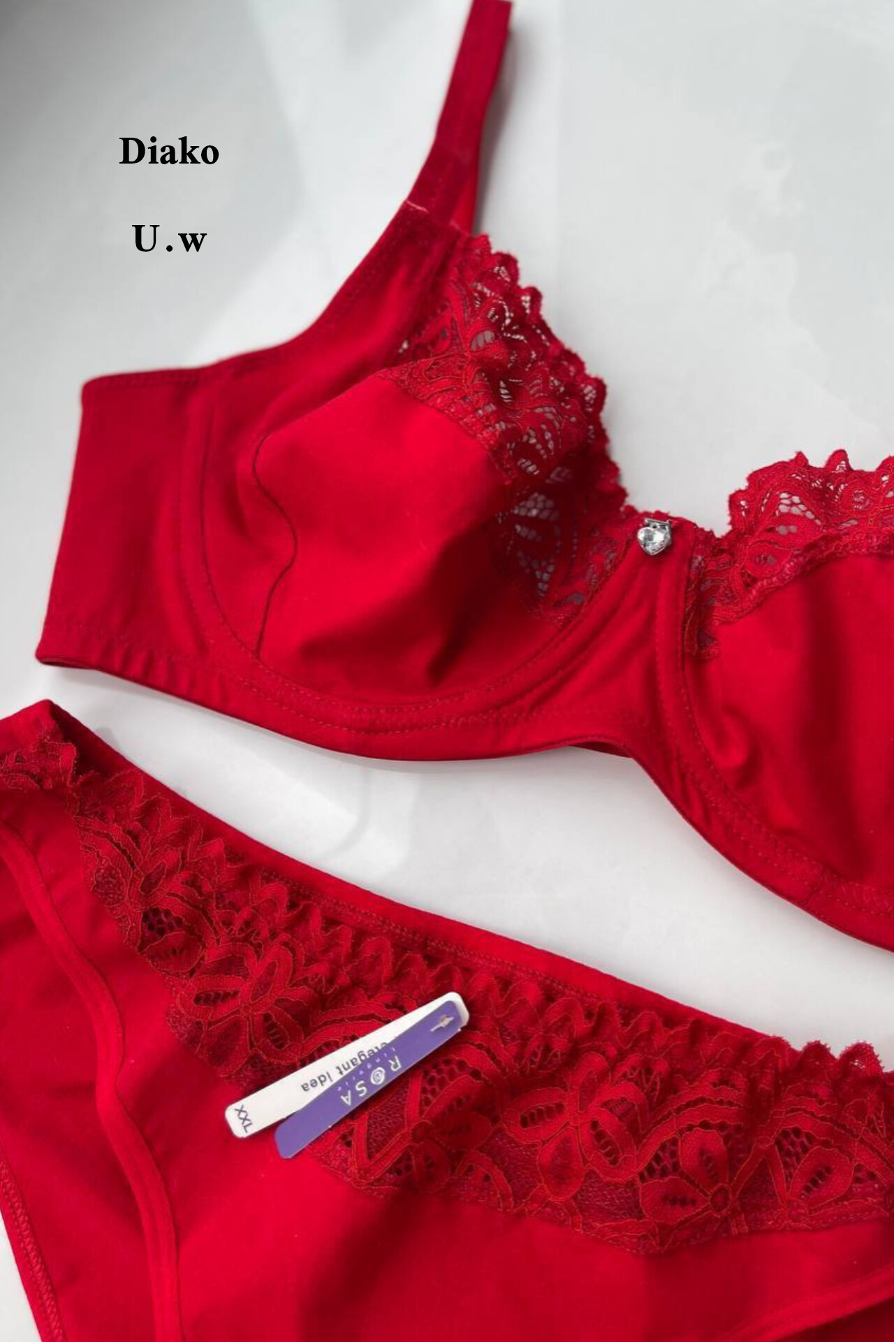 سوتین و شورت نخی لاکرا (گنی)