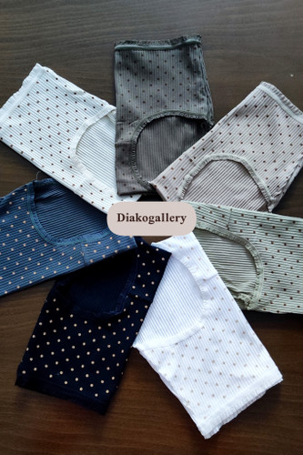 شورت نخی کبریتی فاق بلند خالخالی سایز کوچک