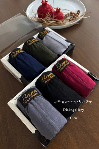 شورت مردانه نخ پنبه اسلیپ پک ۳ تایی کلوین کلین